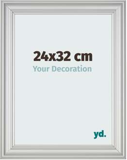 Fotolijst 24x32 cm - Zilver Mat - MDF - Lazio