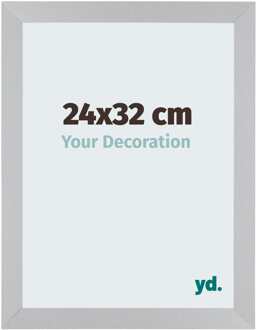Fotolijst 24x32 cm - Zilver Mat - MDF - Mura