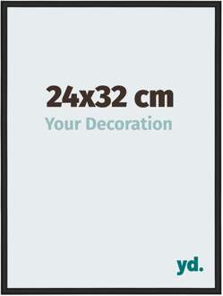 Fotolijst 24x32 cm - Zwart Mat - Aluminium - New York