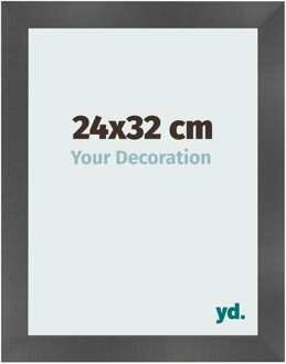 Fotolijst 24x32 cm - Zwart Mat - MDF - Pisa