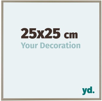 Fotolijst 25x25 cm - Champagne - Aluminium - Kent