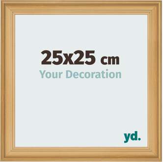 Fotolijst 25x25 cm - Dennen Houtnerf - MDF - Lazio