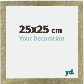 Fotolijst 25x25 cm - Goud Antiek - MDF - Mura