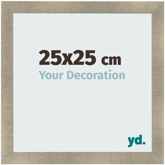 Fotolijst 25x25 cm - Goud Antiek - MDF - Pisa