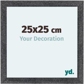 Fotolijst 25x25 cm - Grijs Geveegd - MDF - Como