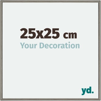 Fotolijst 25x25 cm - Mercury Structuur - Aluminium - New York