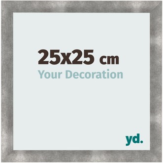 Fotolijst 25x25 cm - Metaal Vintage - MDF - Pisa