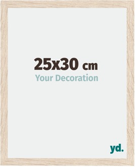 Fotolijst 25x30 cm - Eiken - MDF - Catania