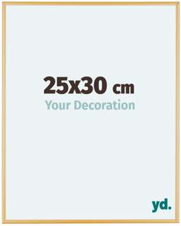Fotolijst 25x30 cm - Goud Vintage - Aluminium - Kent