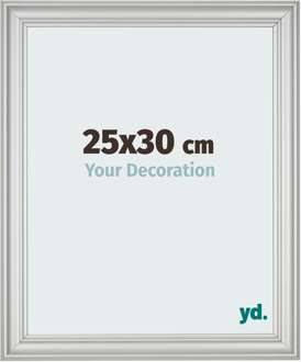 Fotolijst 25x30 cm - Zilver Mat - MDF - Lazio