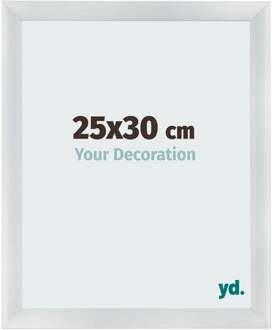 Fotolijst 25x30 cm - Zilver Mat - MDF - Pisa