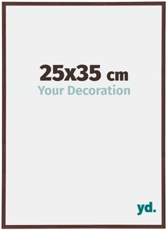 Fotolijst 25x35 cm - Bruin - Kunststof - Annecy