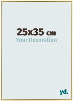 Fotolijst 25x35 cm - Goud - Kunststof - Evry
