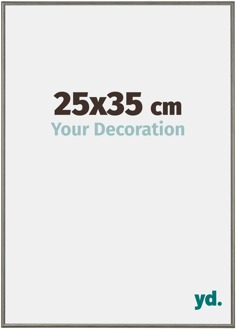 Fotolijst 25x35 cm - Mercury Structuur - Aluminium - New York