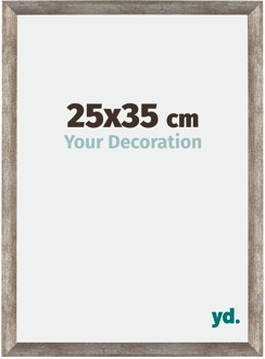 Fotolijst 25x35 cm - Metaal Vintage - MDF - Mura