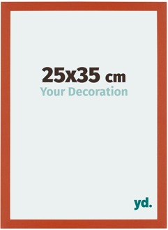 Fotolijst 25x35 cm - Oranje - MDF - Mura