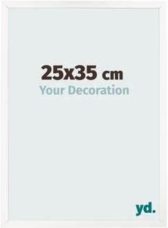 Fotolijst 25x35 cm - Wit Hoogglans - MDF - Bologna