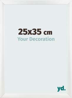 Fotolijst 25x35 cm - Wit Hoogglans - MDF - Pisa