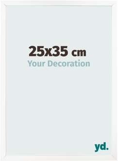 Fotolijst 25x35 cm - Wit Mat - MDF - Bologna