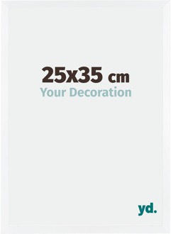 Fotolijst 25x35 cm - Wit Mat - MDF - Catania