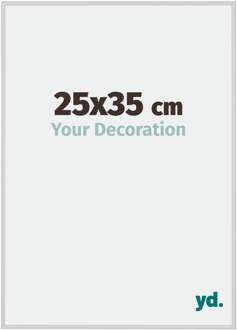 Fotolijst 25x35 cm - Zilver Mat - Aluminium - Miami