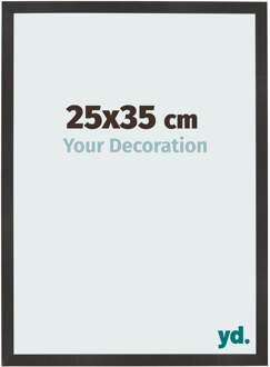 Fotolijst 25x35 cm - Zwart Mat - MDF - Bologna