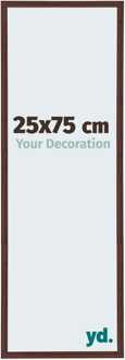Fotolijst 25x75 cm - Bruin - Kunststof - Annecy