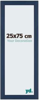Fotolijst 25x75 cm - Donkerblauw Geveegd - MDF - Mura