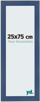 Fotolijst 25x75 cm - Donkerblauw Geveegd - MDF - Pisa