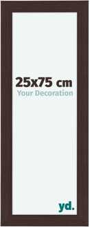 Fotolijst 25x75 cm - Eiken Donker - MDF - Como