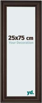 Fotolijst 25x75 cm - Eiken Donker - MDF - Lazio
