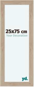 Fotolijst 25x75 cm - Eiken Licht - MDF - Como