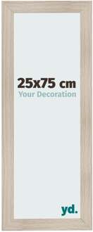Fotolijst 25x75 cm - Eiken Licht - MDF - Pisa