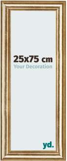 Fotolijst 25x75 cm - Goud Antiek - MDF - Lazio
