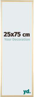 Fotolijst 25x75 cm - Goud Glans - Aluminium - Austin