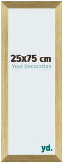 Fotolijst 25x75 cm - Goud Glans - MDF - Mura
