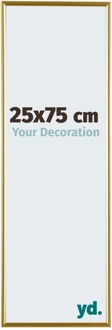 Fotolijst 25x75 cm - Goud - Kunststof - Evry
