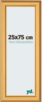 Fotolijst 25x75 cm - Goud Mat - MDF - Lazio