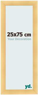 Fotolijst 25x75 cm - Goud Mat - MDF - Pisa