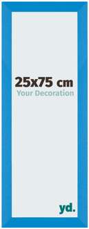 Fotolijst 25x75 cm - Helder Blauw - MDF - Mura