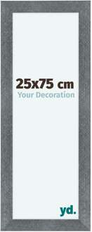 Fotolijst 25x75 cm - IJzer Geveegd - MDF - Como
