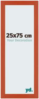 Fotolijst 25x75 cm - Oranje - MDF - Mura