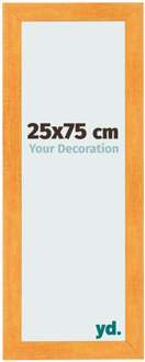 Fotolijst 25x75 cm - Oranje - MDF - Pisa