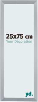 Fotolijst 25x75 cm - Zilver Glans - MDF - Catania