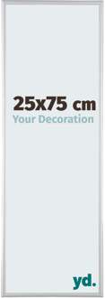 Fotolijst 25x75 cm - Zilver Mat - Aluminium - Austin
