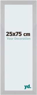 Fotolijst 25x75 cm - Zilver Mat - MDF - Mura
