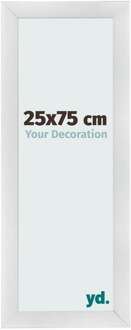 Fotolijst 25x75 cm - Zilver Mat - MDF - Pisa