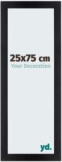 Fotolijst 25x75 cm - Zwart Mat - MDF - Mura