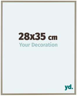 Fotolijst 28x35 cm - Champagne - Aluminium - Kent