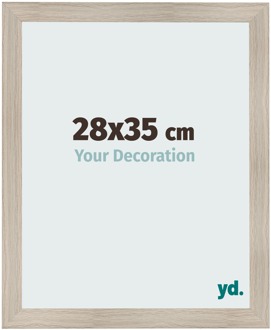 Fotolijst 28x35 cm - Eiken Licht - MDF - Pisa